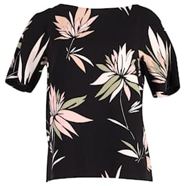 Max Mara-Max Mara Floral Printed Top in Multicolor Polyester -Other