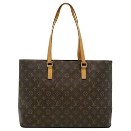Louis Vuitton-LOUIS VUITTON Monogram Luco Tote Bag M51155 LV Auth jk2399-Other