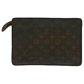 Louis Vuitton-LOUIS VUITTON Monogram Pochette Homme Clutch Bag M51795 LV Auth tp359-Outro