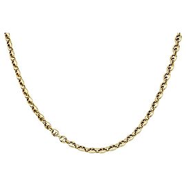 inconnue collana in oro giallo, chicchi di caffè. Altro