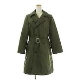 Comme Des Garcons-*Tricocomme des Garçons tricot COMME des GARCONS AD2013 Cotton coat Trench coat Military Long Length M Khaki-Khaki
