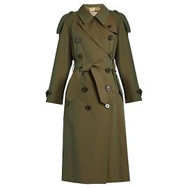Burberry Gabardinas Verde Verde oliva