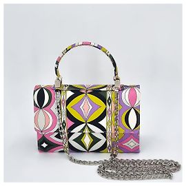 Emilio Pucci 2Bolsa estampada Multicor
