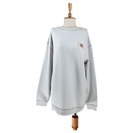 Sweatshirt Oversize M Missoni Gris Coton Gris