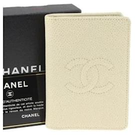 Chanel-* CHANEL card case Business card holder Caviar skin Coco mark with guarantee card-Other