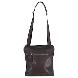 Givenchy-Givenchy Messenger Bag in Black Leather -Black