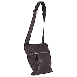 Givenchy-Givenchy Messenger Bag in Black Leather -Black