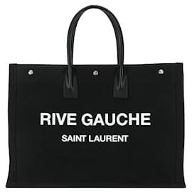 Saint Laurent-Saint Laurent Noe Rive Gauche handbag-Black