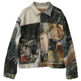 Vivienne Westwood Marlene Giacca Boucher in Cotone Bio Multicolor Multicolore