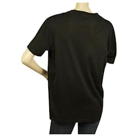 Lanvin-Lanvin Black Large White Spider Cotton Unisex T-shirt Top Men Women size S-Black