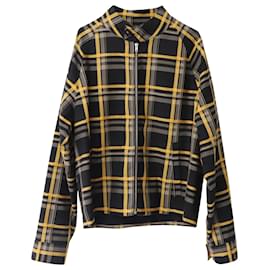 Marni-Marni Checked Woven Zip Up Jacket in Multicolor Wool-Multiple colors