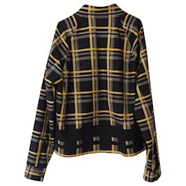 Marni-Marni Checked Woven Zip Up Jacket in Multicolor Wool-Multiple colors
