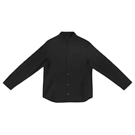 Balenciaga-Balenciaga - Buttoned jacket-shirt-Black