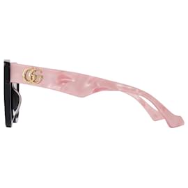 Gucci-Sunglasses in Black/Pink/Brown Acetate-Multiple colors