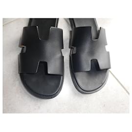 Hermès-sandal izmir hermès shoe size  42-Black