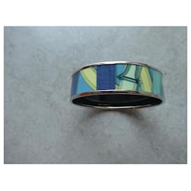 Hermès-hermès enamel bracelet size 7cms with box-Multiple colors