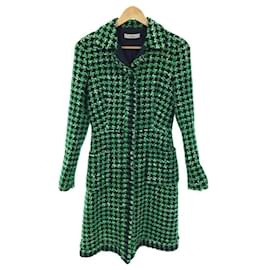 Prada-Coats, Outerwear-Green