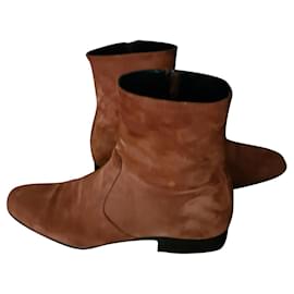 Autre Marque-chelsea boots-Caramel