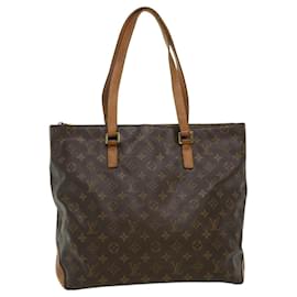 Louis Vuitton-LOUIS VUITTON Monogram Cabas Mezzo Tote Bag M51151 LV Auth jk2397-Other