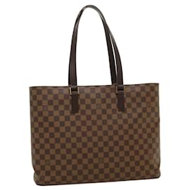 Louis Vuitton-LOUIS VUITTON Damier Ebene Luco Tote Bag SPO N51156 LV Auth 31130a-Other