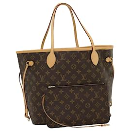Louis Vuitton-LOUIS VUITTON Monogram Neverfull MM Tote Bag M40995 LV Auth 31177a-Other