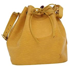Louis Vuitton-LOUIS VUITTON Epi Petit Noe Shoulder Bag Tassili Yellow M44109 LV Auth hs1170-Other