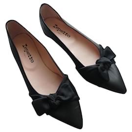 Repetto-pair of repetto ballerina shoe size 37 neuve jamais portée-Black