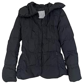 Moncler-black down jacket-Black