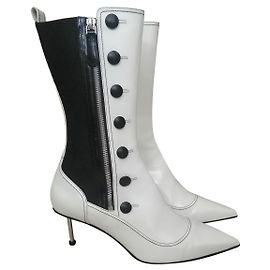 Alexander Mcqueen Boots White