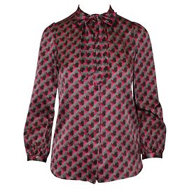 Marc by Marc Jacobs Pink PRint Silk Blend Shirt Other