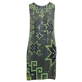 Matthew Williamson Robe pailletée colorée Autre