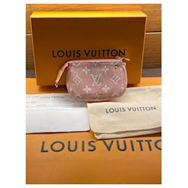 Louis Vuitton-Bolsa clutch para micro acessórios-Rosa