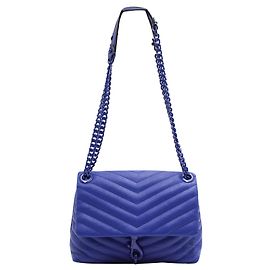 Rebecca Minkoff Bolsa de ombro acolchoada azul Azul