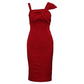 Coast Red Alma Shift Dress Red