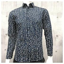 Christian Dior-Shirts-Navy blue