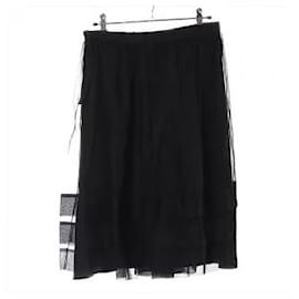 Christian Dior-* Christian Dior 2009 silk skirt 38 Ladies Black-Black