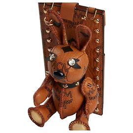 MCM Capa de telefone de tiracolo de urso Marrom