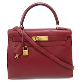 Hermès-Bold Red Kelly Bag-Red