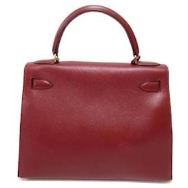 Hermès-Bold Red Kelly Bag-Red