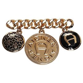 Aigner Charme Broche Doré