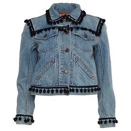 Marc Jacobs Chaqueta con pompones encogidos Azul
