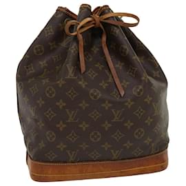 Louis Vuitton-LOUIS VUITTON Monogram Noe Shoulder Bag M42224 LV Auth jk2368-Other
