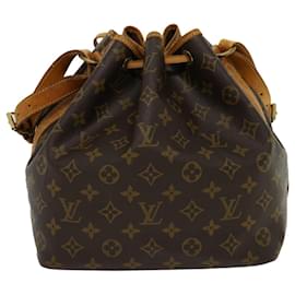 Louis Vuitton-LOUIS VUITTON Monogram Petit Noe Shoulder Bag M42226 LV Auth jk2490-Other