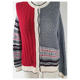 Brook Brothers-Knitwear-Red,Multiple colors,Grey