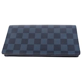 Louis Vuitton-Louis Vuitton Blue Damier Cobalt Brazza-Blue,Navy blue