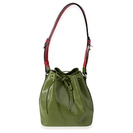 Louis Vuitton-Louis Vuitton Red Epi Leather Petit Noe -Red