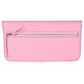 Hermès-Hermes 5p Pink Togo Dogon Recto Verso Wallet Phw-Pink