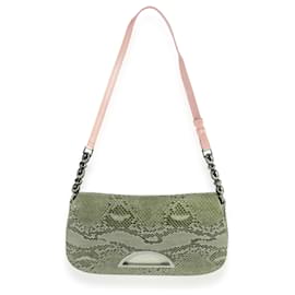 Dior-Dior Pink Python Malice Shoulder Bag -Pink