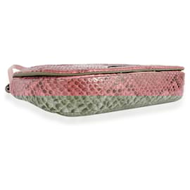 Dior-Dior Pink Python Malice Shoulder Bag -Pink