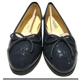 Chanel Ballerinas Blu scuro